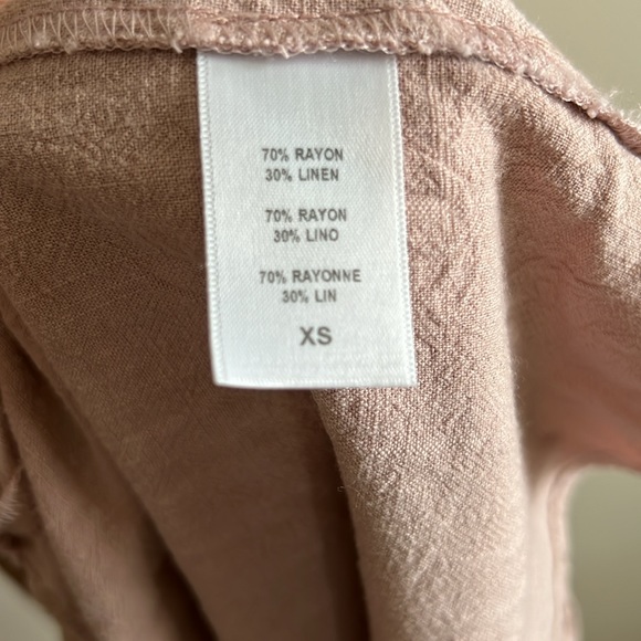 Rachel Pally Linen Mae Dress in Fawn size XS - Picture 12 of 12